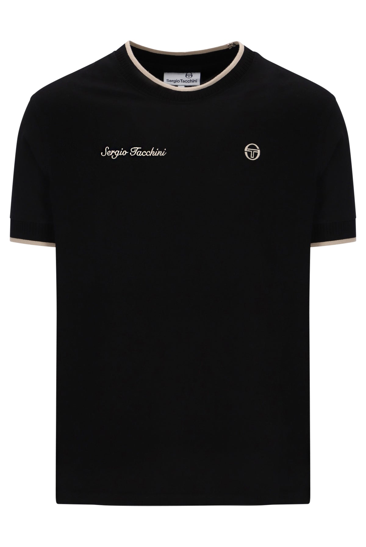 Sergio Tacchini Conte T-Shirt – Black