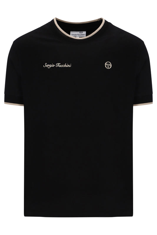 Sergio Tacchini Conte T-Shirt – Black