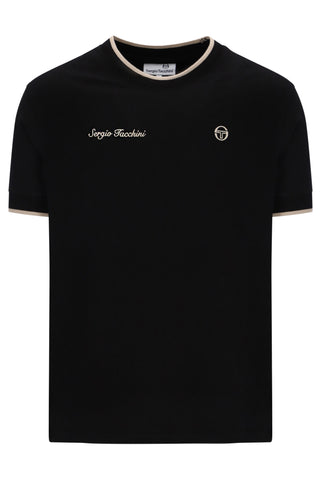Sergio Tacchini Conte T-Shirt – Black