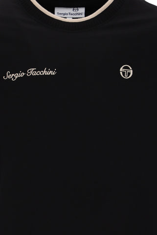Sergio Tacchini Conte T-Shirt – Black