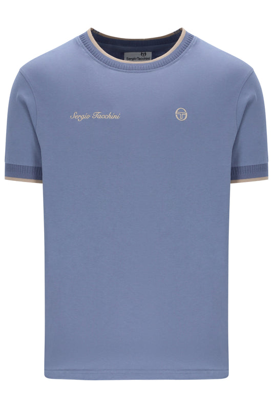 Sergio Tacchini Conte T-Shirt – Country Blue