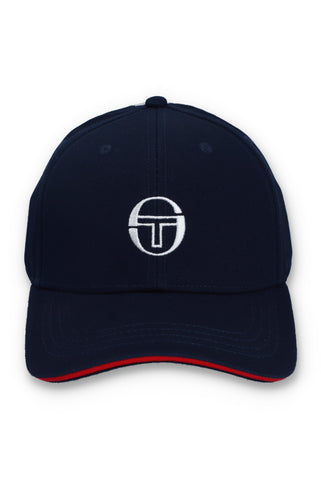 Sergio Tacchini Cortona Cap – Navy Blue / White