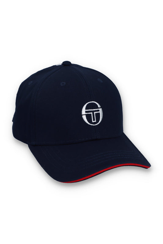 Sergio Tacchini Cortona Cap – Navy Blue / White