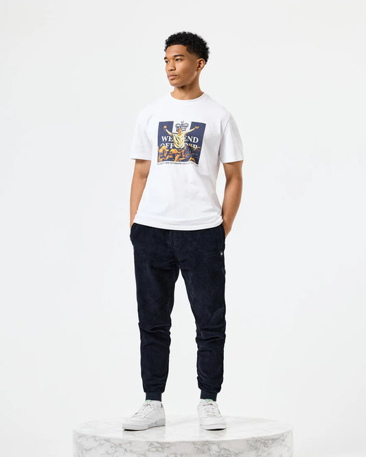 Weekend Offender Leo Gregory Graphic T-Shirt White
