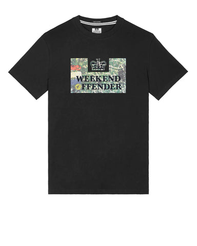 Weekend Offender Badman Graphic T-Shirt Black