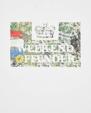 Weekend Offender Badman Graphic T-Shirt White