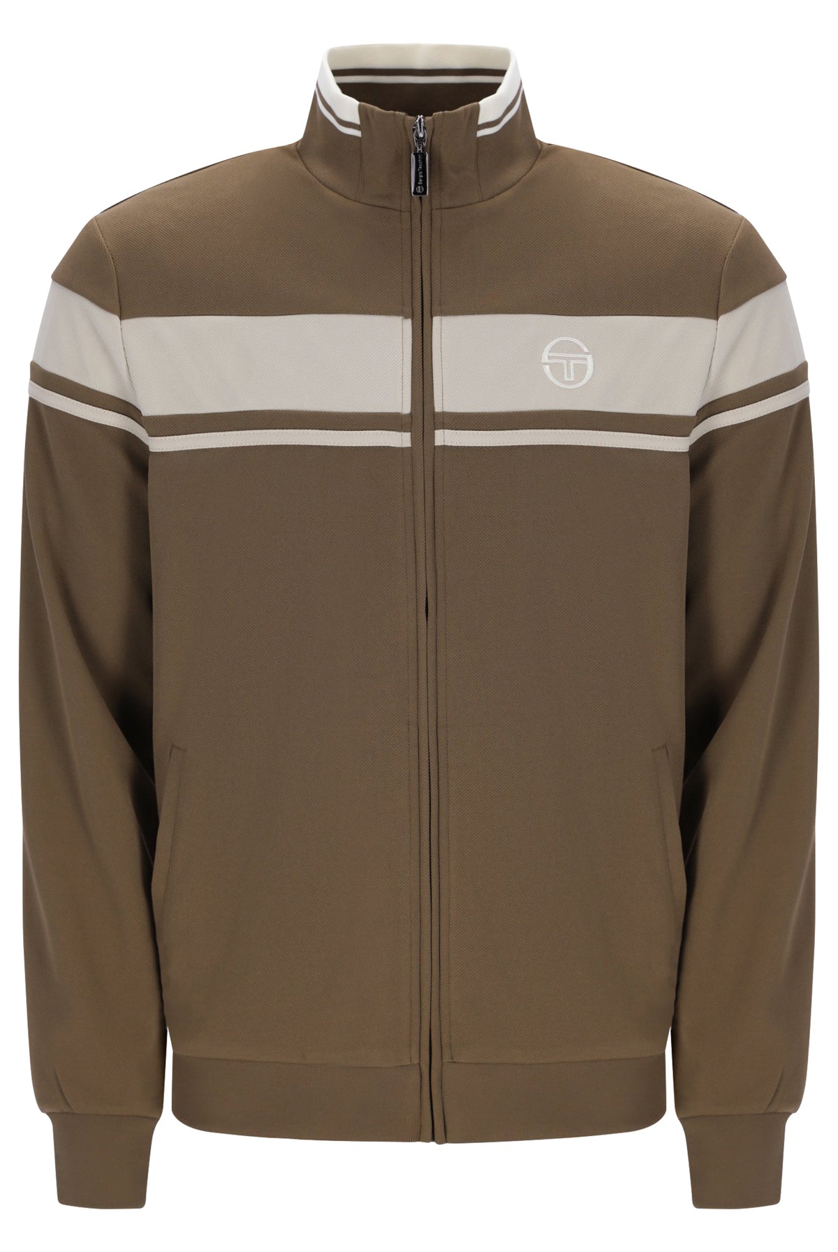 Sergio Tacchini Damarindo Track Top – Shitake/Peyote