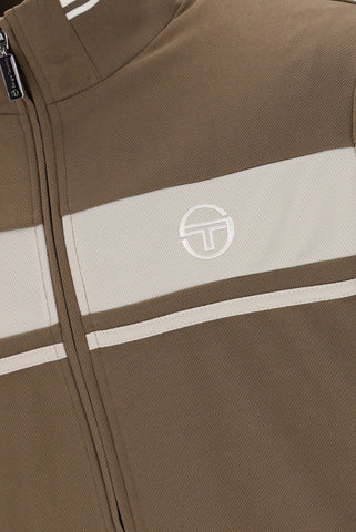 Sergio Tacchini Damarindo Track Top – Shitake/Peyote