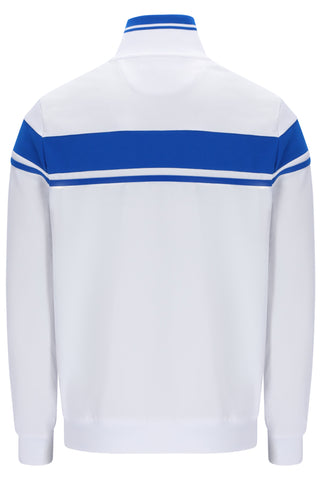 Sergio Tacchini Damarindo Track Top – White/Princess Blue