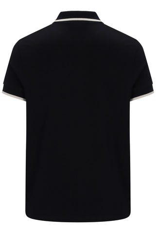 Sergio Tacchini Davide Zip Polo – Black