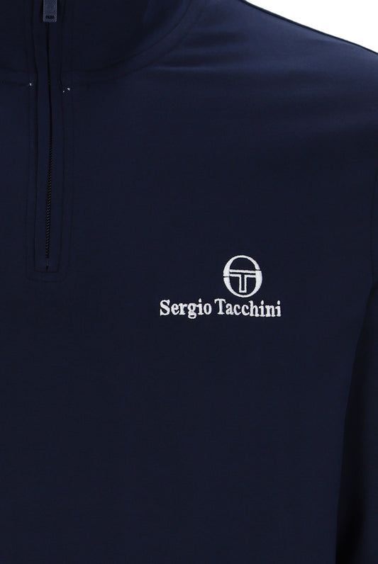 Sergio Tacchini Daytone 1/4 Zip Top – Maritime Blue