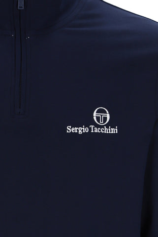 Sergio Tacchini Daytone 1/4 Zip Top – Maritime Blue