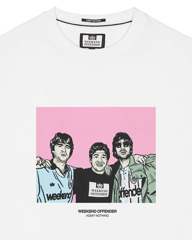 Weekend Offender Diego Graphic T-Shirt White
