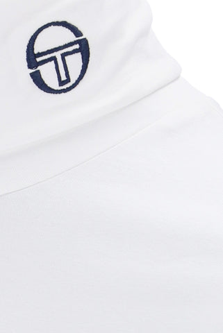 Sergio Tacchini Edward Roll Neck Jumper – White