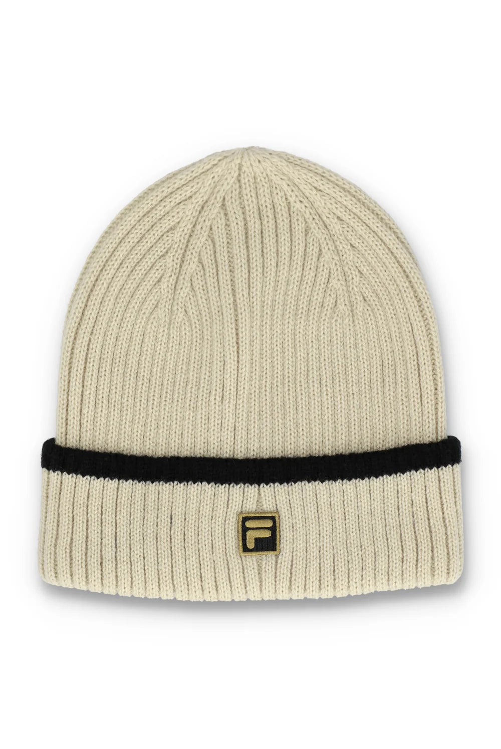 FILA Gold Ellison Ribbed Turn-Up Beanie – Tofu