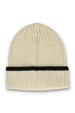 FILA Gold Ellison Ribbed Turn-Up Beanie – Tofu