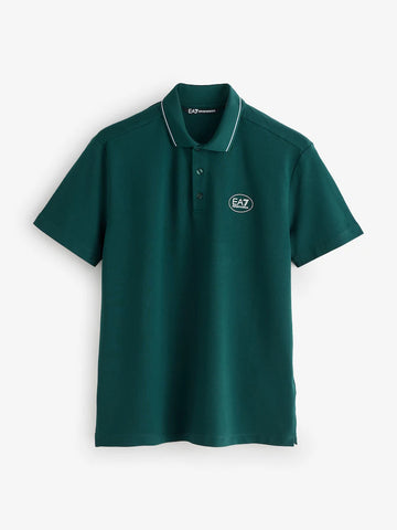 EA7 Tennis Club Polo – Pine
