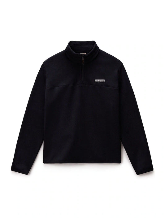 Napapijri Dergana Half Zip Fleece – Black