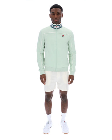Fila Federico Tipped Neck Track Top – Surf Spray