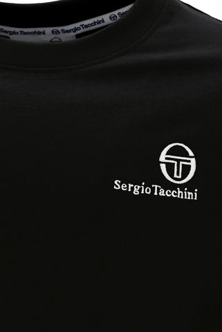 Sergio Tacchini Felton T-Shirt – Black/White