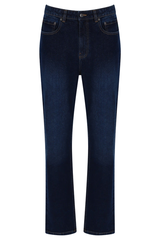 Sergio Tacchini Forza Straight Fit Jeans – Indigo Wash