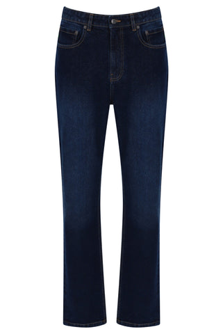 Sergio Tacchini Forza Straight Fit Jeans – Indigo Wash