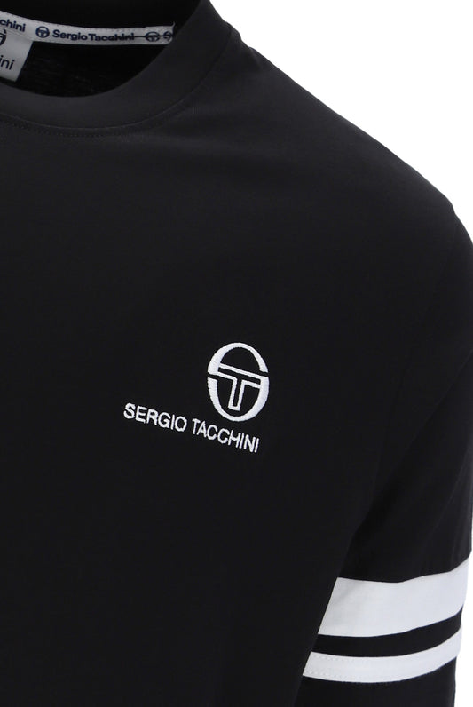 Sergio Tacchini Frankie T-Shirt – Black / White