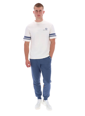 Sergio Tacchini Frankie T-Shirt – Gardenia / Indigo