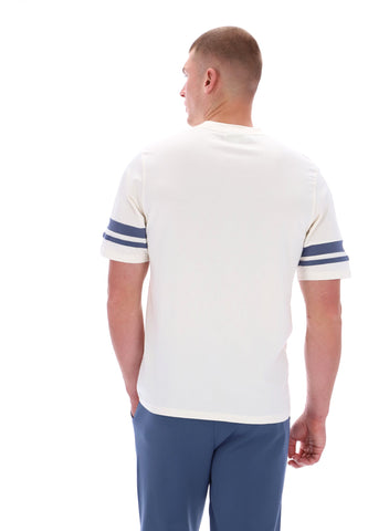 Sergio Tacchini Frankie T-Shirt – Gardenia / Indigo