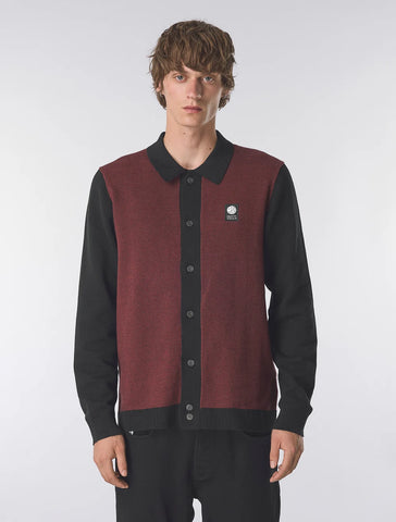 Pretty Green Roxy Knit Shirt – Black