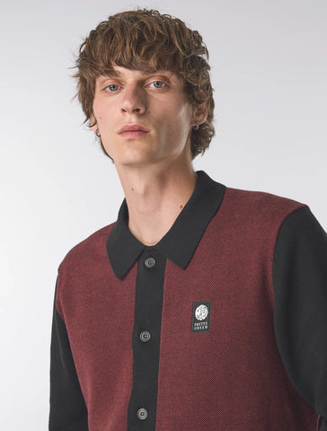 Pretty Green Roxy Knit Shirt – Black