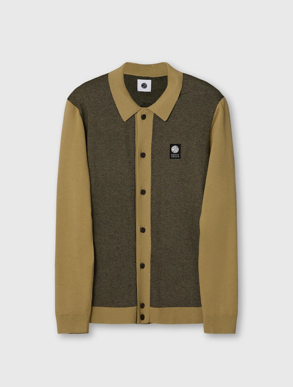 Pretty Green Roxy Knit Shirt – Camel