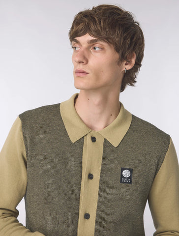Pretty Green Roxy Knit Shirt – Camel