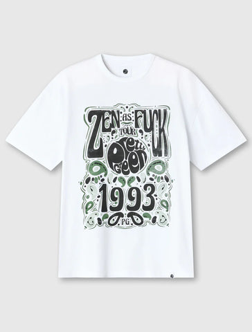 Pretty Green Zen Tour T-Shirt White