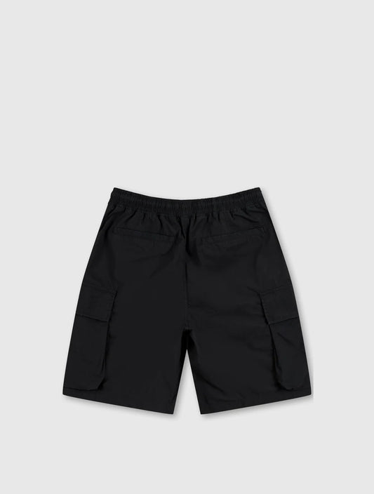 Pretty Green Stamford Cargo Shorts Black
