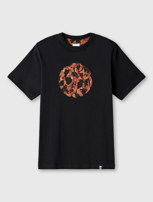 Pretty Green Brindle Logo T-shirt Black