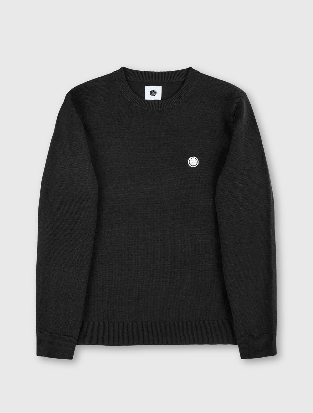 Pretty Green Merino Blend Crewneck Black