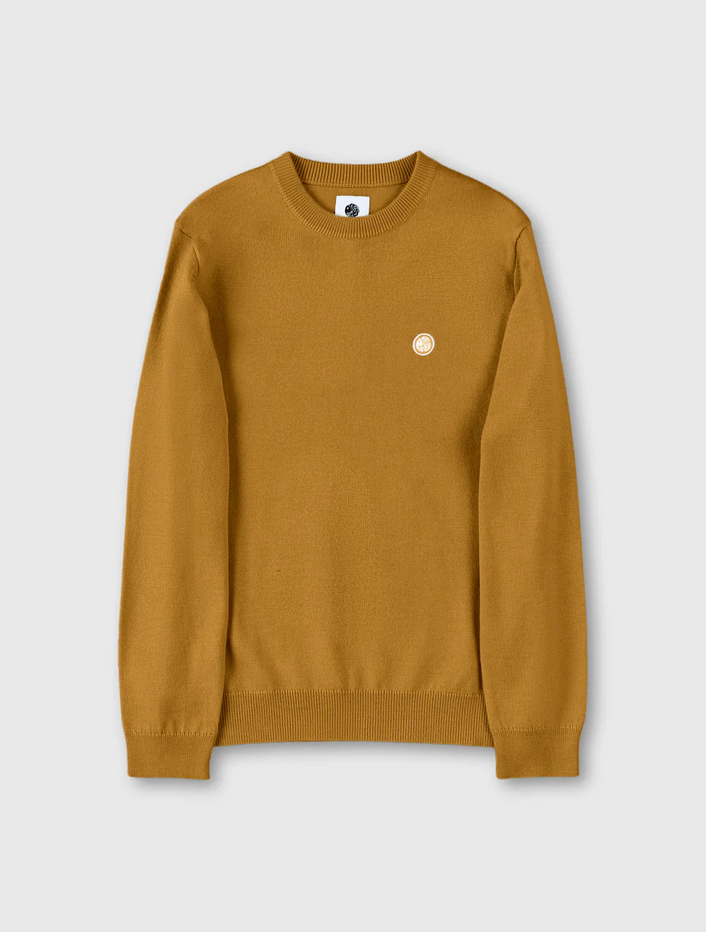 Pretty Green Merino Blend Crewneck Jumper – Tan