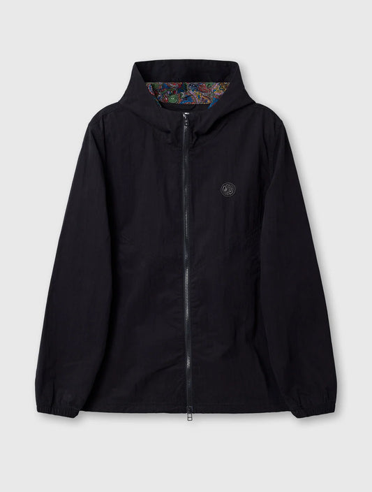 Pretty Green Feltham Hooded Jacket – Black