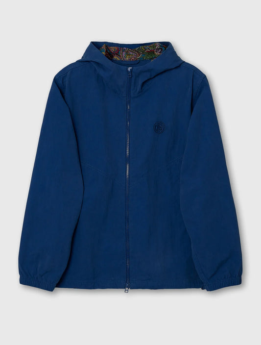Pretty Green Feltham Hooded Jacket – Blue