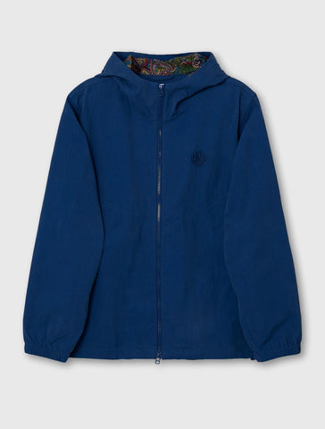 Pretty Green Feltham Hooded Jacket – Blue