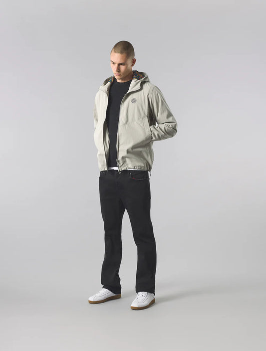 Pretty Green Feltham Hooded Jacket Grey