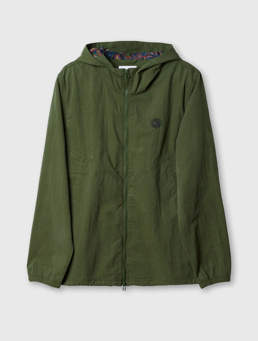 Pretty Green Feltham Hooded Jacket – Khaki