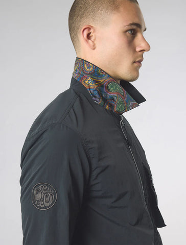 Pretty Green Heaton Overshirt Black