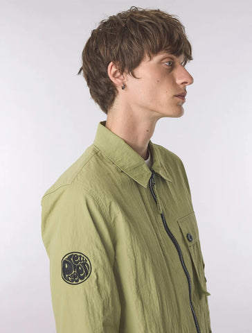Pretty Green Heaton Overshirt – Green