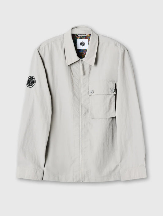 Pretty Green Heaton Overshirt Grey
