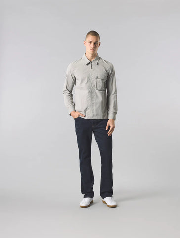 Pretty Green Heaton Overshirt Grey