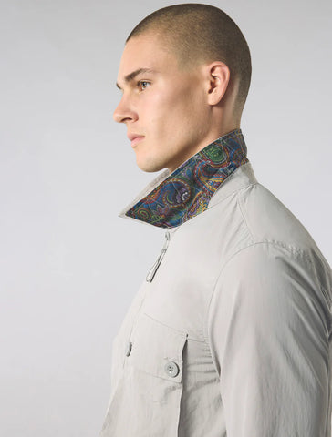 Pretty Green Heaton Overshirt Grey