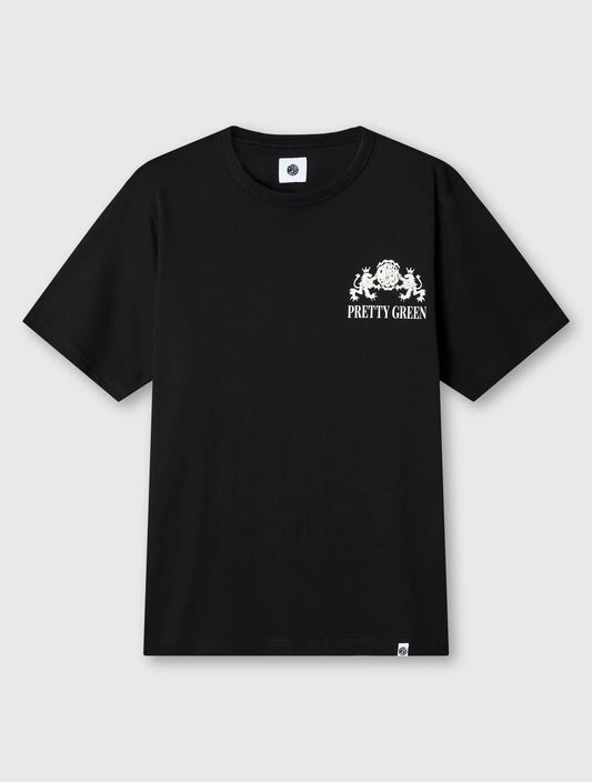 Pretty Green Ember T-Shirt – Black