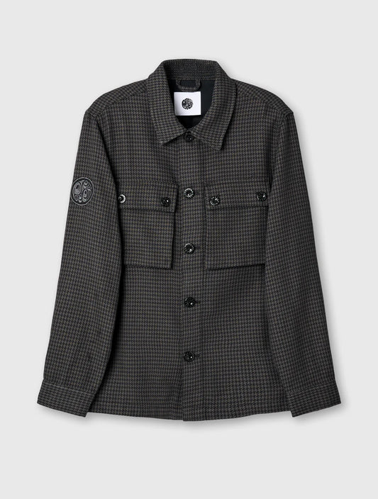 Pretty Green Kilburn Overshirt Black